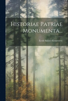 Historiae Patriae Monumenta... 1