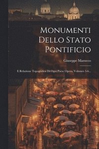 bokomslag Monumenti Dello Stato Pontificio