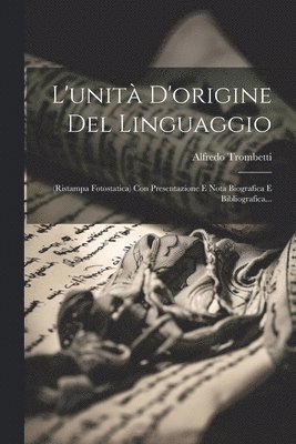 L'unit D'origine Del Linguaggio 1