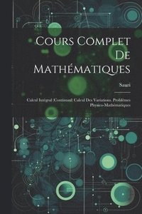 bokomslag Cours Complet De Mathmatiques