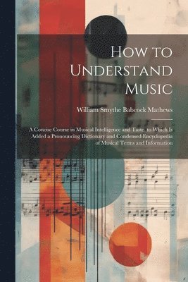 bokomslag How to Understand Music