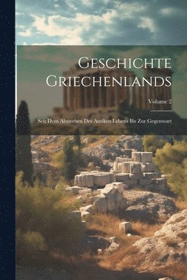 bokomslag Geschichte Griechenlands