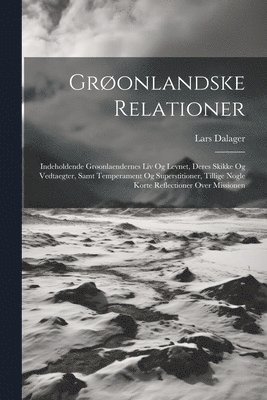 bokomslag Grøonlandske Relationer