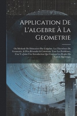 Application De L'algebre  La Geometrie 1