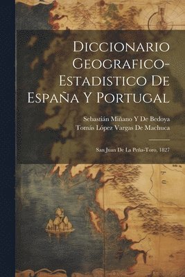 bokomslag Diccionario Geografico-Estadistico De Espaa Y Portugal