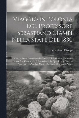 bokomslag Viaggio in Polonia Del Professore Sebastiano Ciampi Nella State Del 1830