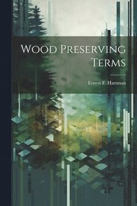 bokomslag Wood Preserving Terms