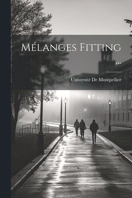 bokomslag Mélanges Fitting ...