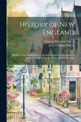 Francis Winthrop Palfrey, John Gorham Palfrey - History of New England, Häftad