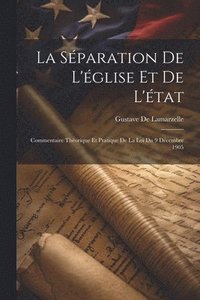 bokomslag Séparation De L'église Et De L'état