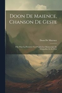 bokomslag Doon De Maience, Chanson De Geste