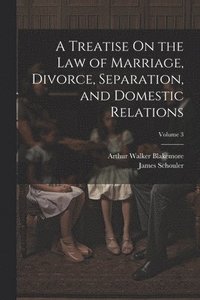 bokomslag A Treatise On the Law of Marriage, Divorce, Separation, and Domestic Relations; Volume 3
