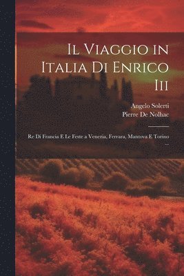 Angelo Solerti, Pierre De Nolhac - Viaggio in Italia Di Enrico Iii, Häftad