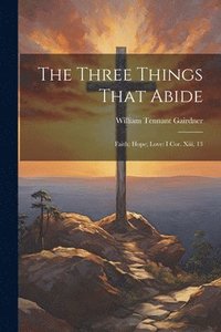 bokomslag The Three Things That Abide