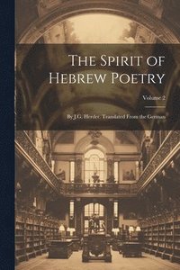 bokomslag Spirit of Hebrew Poetry
