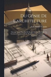 bokomslag Du Gnie De L'architecture