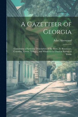 bokomslag A Gazetteer of Georgia