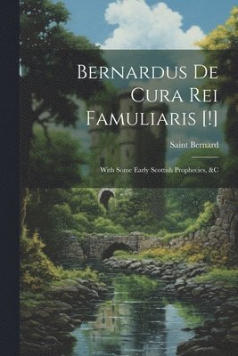 bokomslag Bernardus De Cura Rei Famuliaris [!]