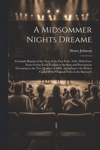 bokomslag A Midsommer Nights Dreame