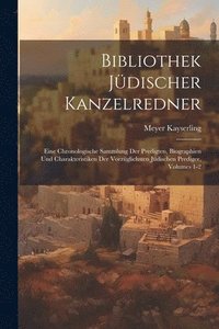 bokomslag Bibliothek Jdischer Kanzelredner