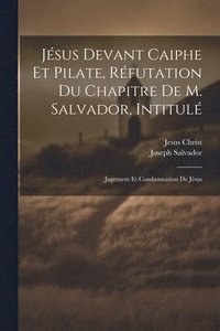 bokomslag Jsus Devant Caiphe Et Pilate, Rfutation Du Chapitre De M. Salvador, Intitul