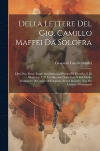 bokomslag Della Lettere Del Gio. Camillo Maffei Da Solofra