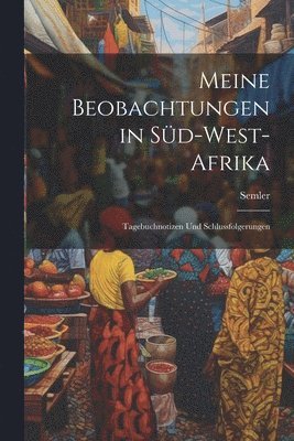 bokomslag Meine Beobachtungen in Sd-West-Afrika