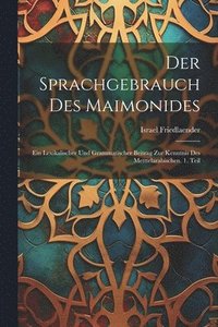 bokomslag Der Sprachgebrauch des Maimonides