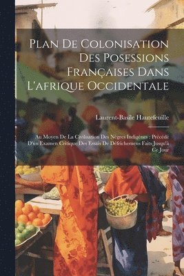 bokomslag Plan De Colonisation Des Posessions Françaises Dans L'afrique Occidentale