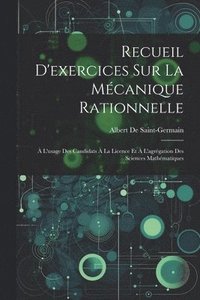 bokomslag Recueil D'exercices Sur La Mcanique Rationnelle