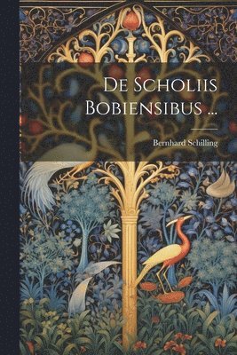 bokomslag De Scholiis Bobiensibus ...