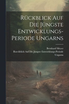 bokomslag Rückblick auf die jüngste Entwicklungs-Periode Ungarns