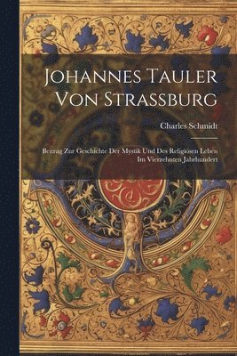 bokomslag Johannes Tauler von Strassburg