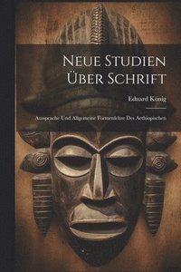 bokomslag Neue Studien ber Schrift