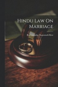 bokomslag Hindu Law On Marriage