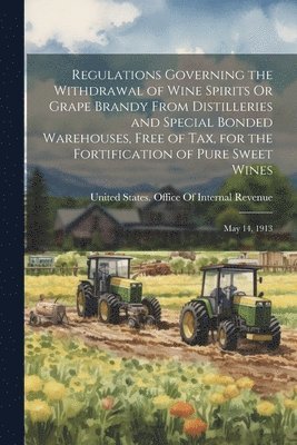 bokomslag Regulations Governing the Withdrawal of Wine Spirits Or Grape Brandy From Distilleries and Special Bonded Warehouses, Free of Tax, for the Fortification of Pure Sweet Wines