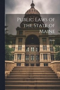 bokomslag Public Laws of the State of Maine