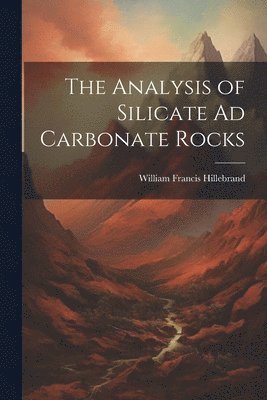 bokomslag Analysis of Silicate Ad Carbonate Rocks