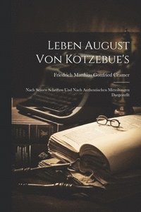bokomslag Leben August Von Kotzebue's
