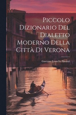 bokomslag Piccolo Dizionario Del Dialetto Moderno Della Citt Di Verona