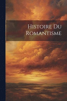 bokomslag Histoire Du Romantisme