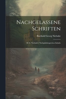 bokomslag Nachgelassene Schriften