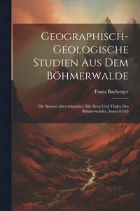 bokomslag Geographisch-Geologische Studien Aus Dem Bhmerwalde