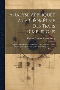 bokomslag Analyse Applique a La Gomtrie Des Trois Dimensions