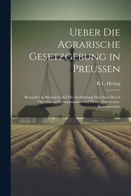 bokomslag Ueber die agrarische Gesetzgebung in Preussen