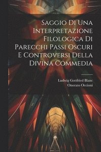 bokomslag Saggio Di Una Interpretazione Filologica Di Parecchi Passi Oscuri E Controversi Della Divina Commedia