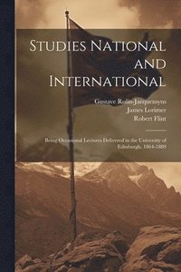 bokomslag Studies National and International