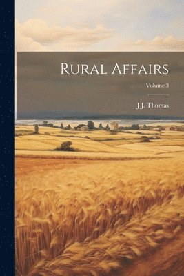 bokomslag Rural Affairs; Volume 3