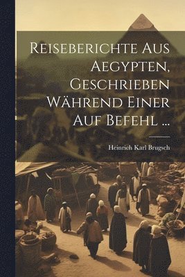 Reiseberichte aus Aegypten, Geschrieben whrend einer auf Befehl ... 1