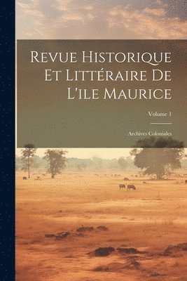 bokomslag Revue Historique Et Littraire De L'ile Maurice